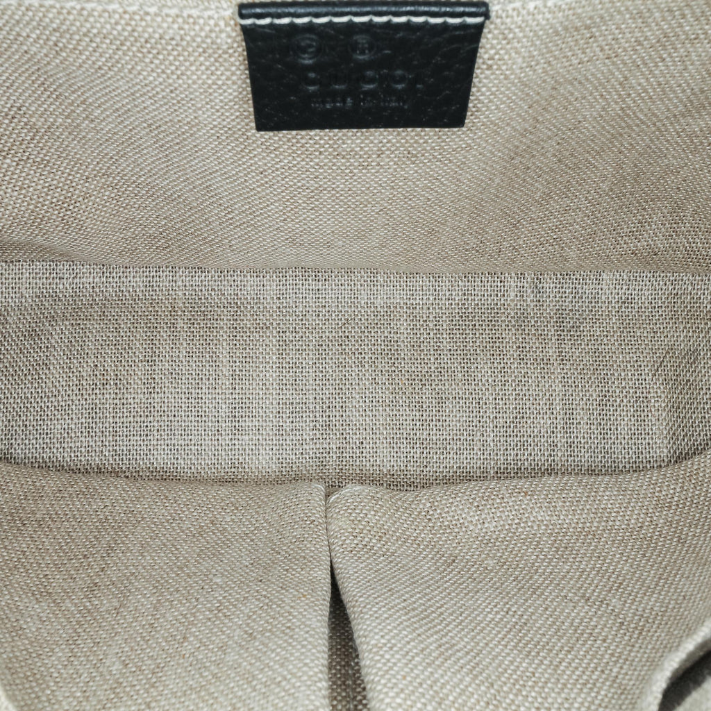 Gucci Small Dollar Calf Interlocking G Satchel