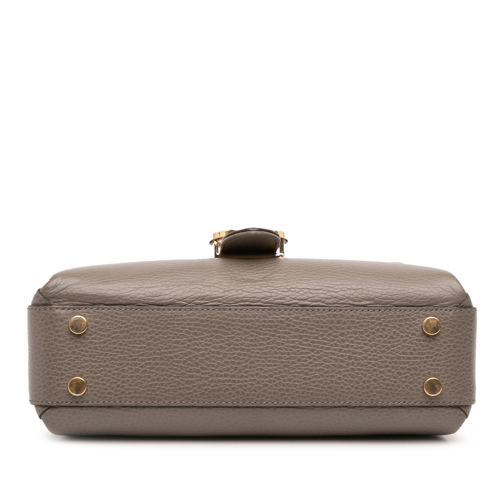 Gucci Small Dollar Calf Interlocking G Satchel