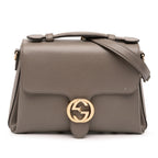 Gucci Small Dollar Calf Interlocking G Satchel