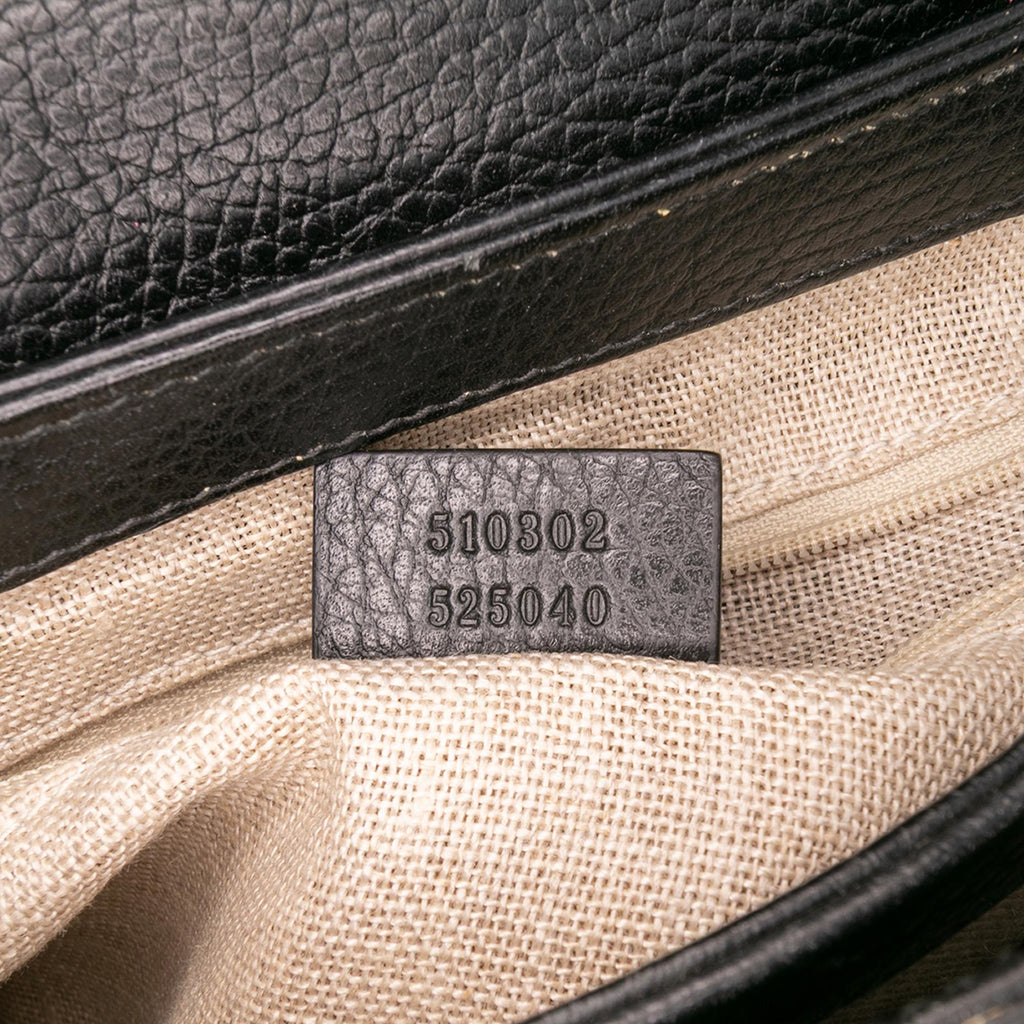 Gucci Small Dollar Calf Interlocking G Satchel
