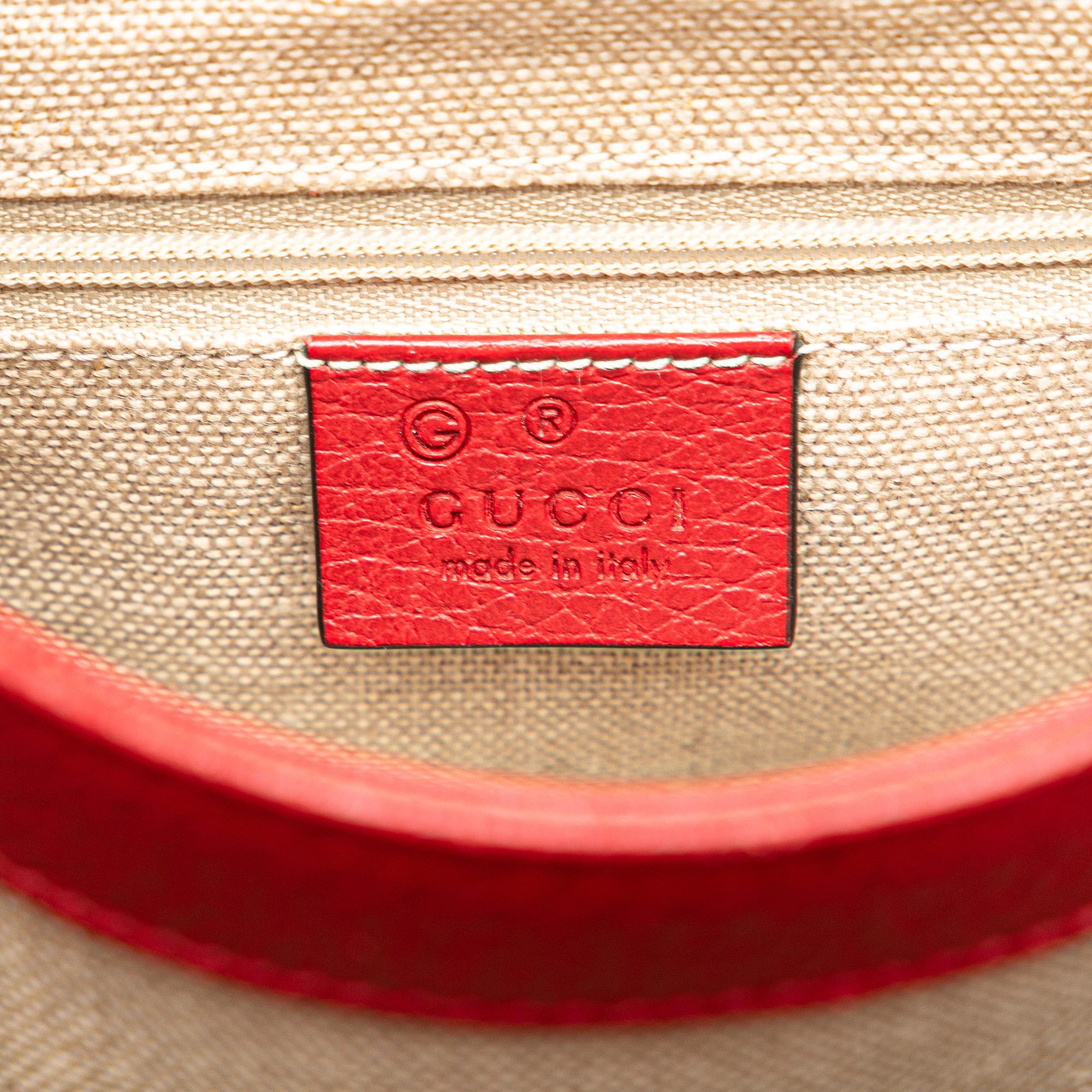 Gucci Small Dollar Calf Interlocking G Satchel