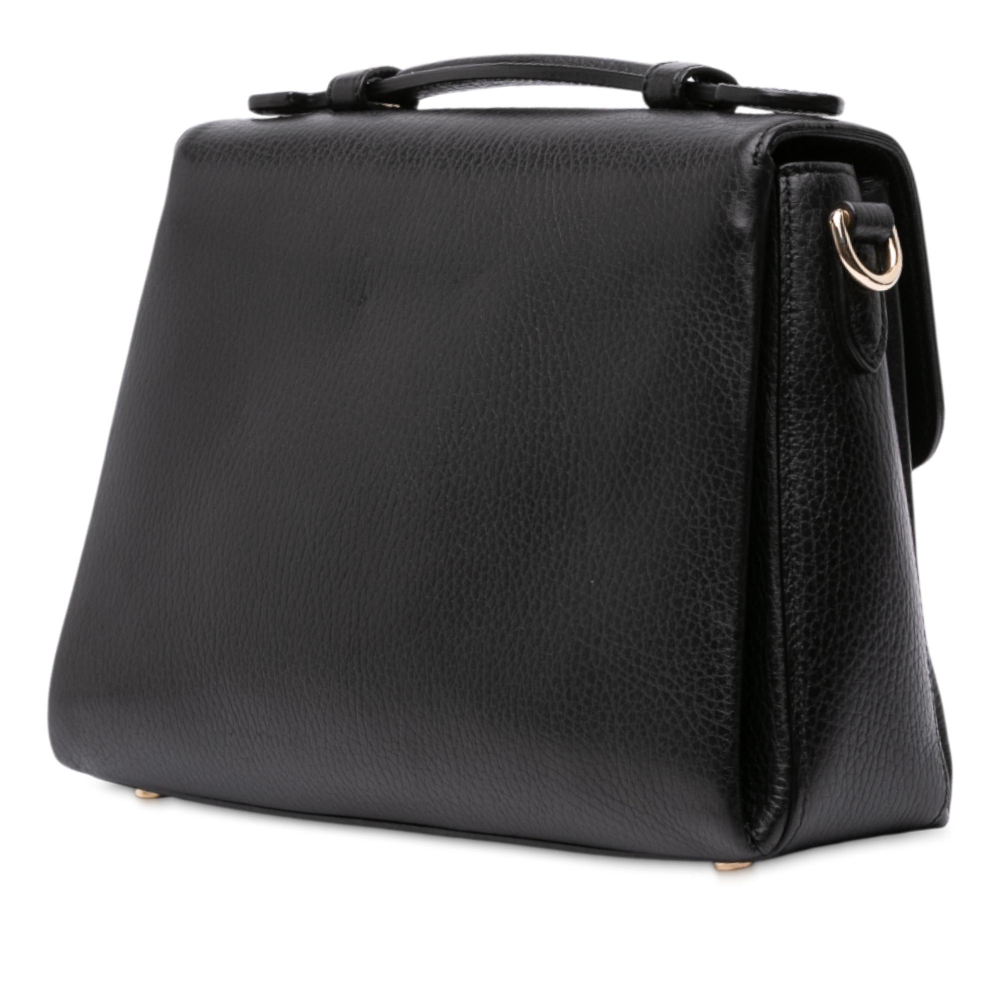 Gucci Small Dollar Calf Interlocking G Satchel