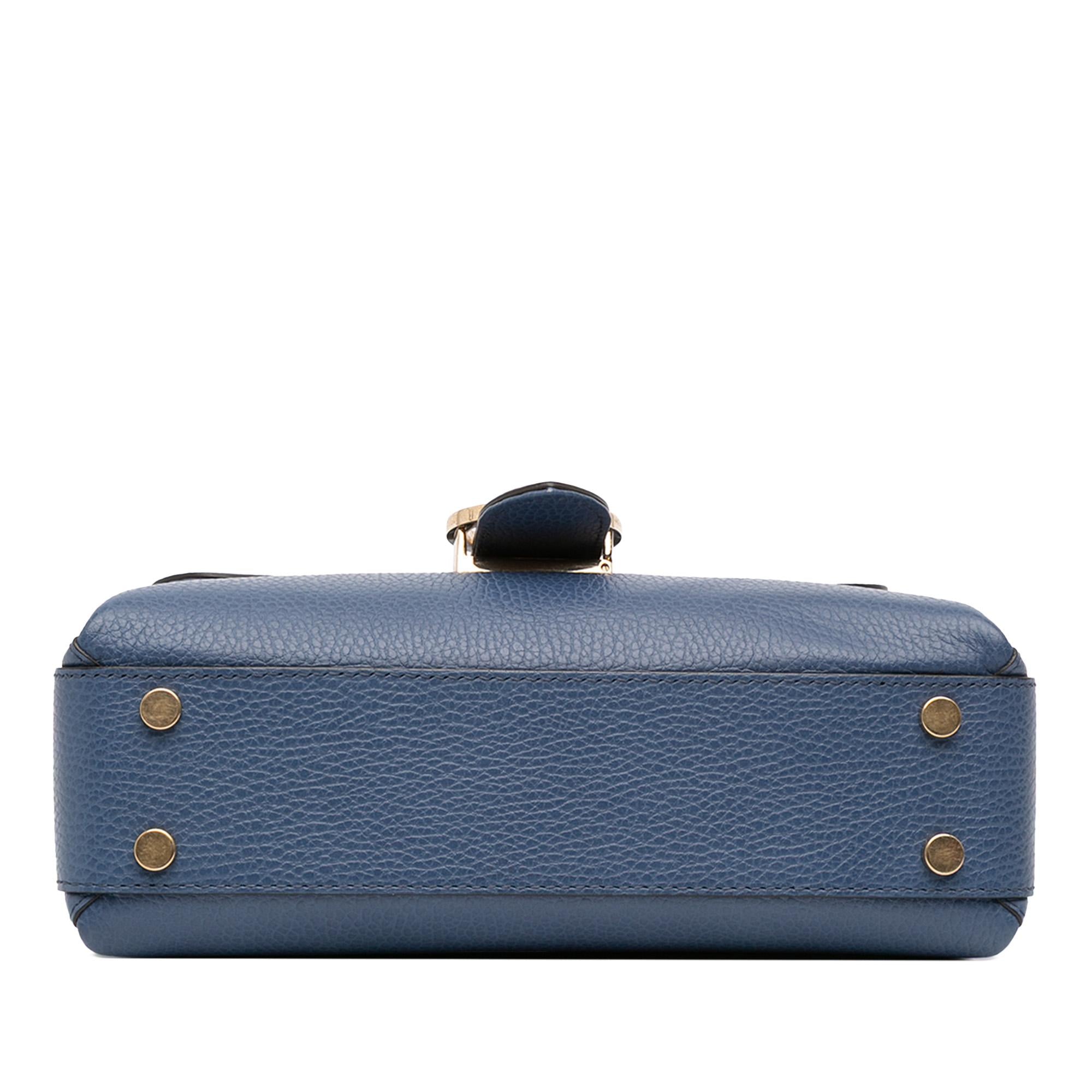 Gucci Small Dollar Calf Interlocking G Satchel