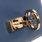 Gucci Small Dollar Calf Interlocking G Satchel