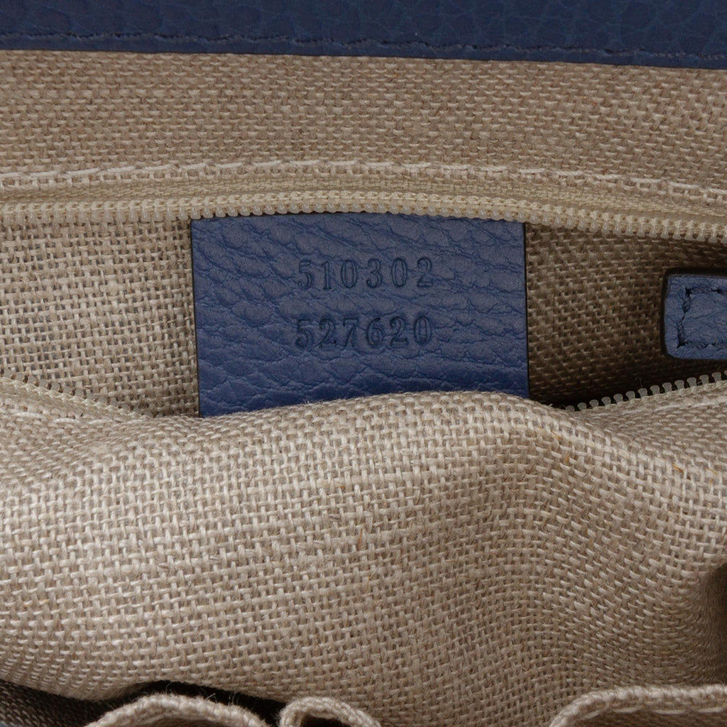 Gucci Small Dollar Calf Interlocking G Satchel