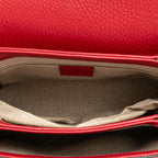 Gucci Small Dollar Calf Interlocking G Satchel