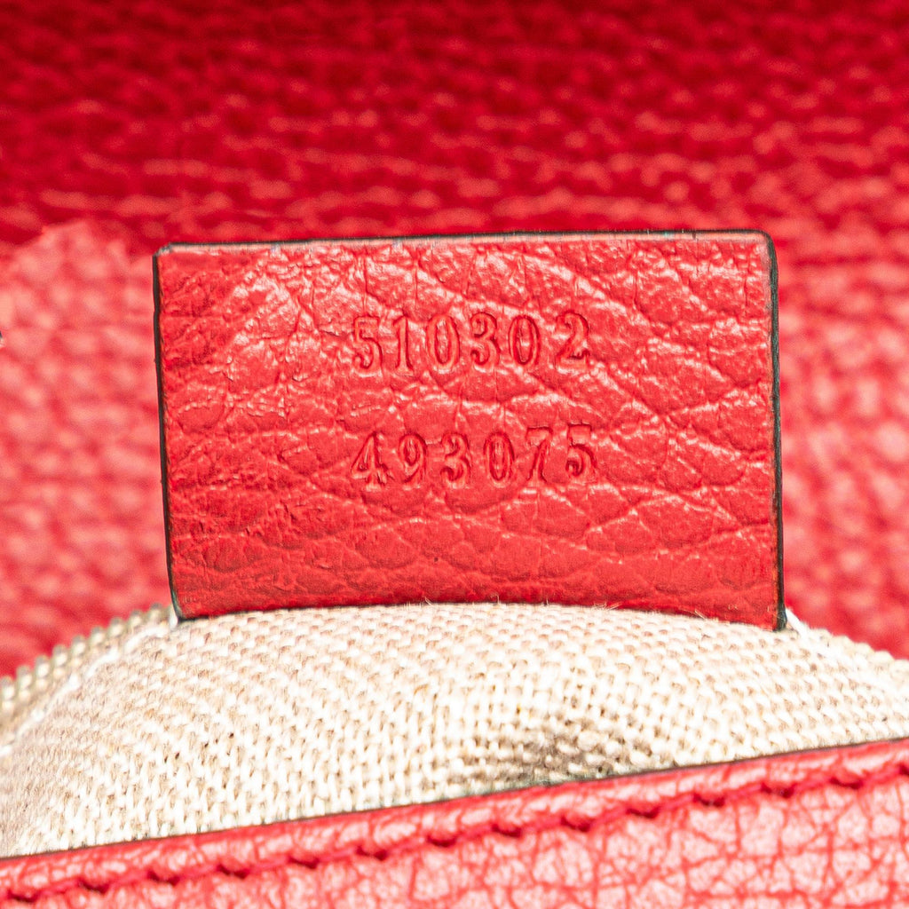 Gucci Small Dollar Calf Interlocking G Satchel