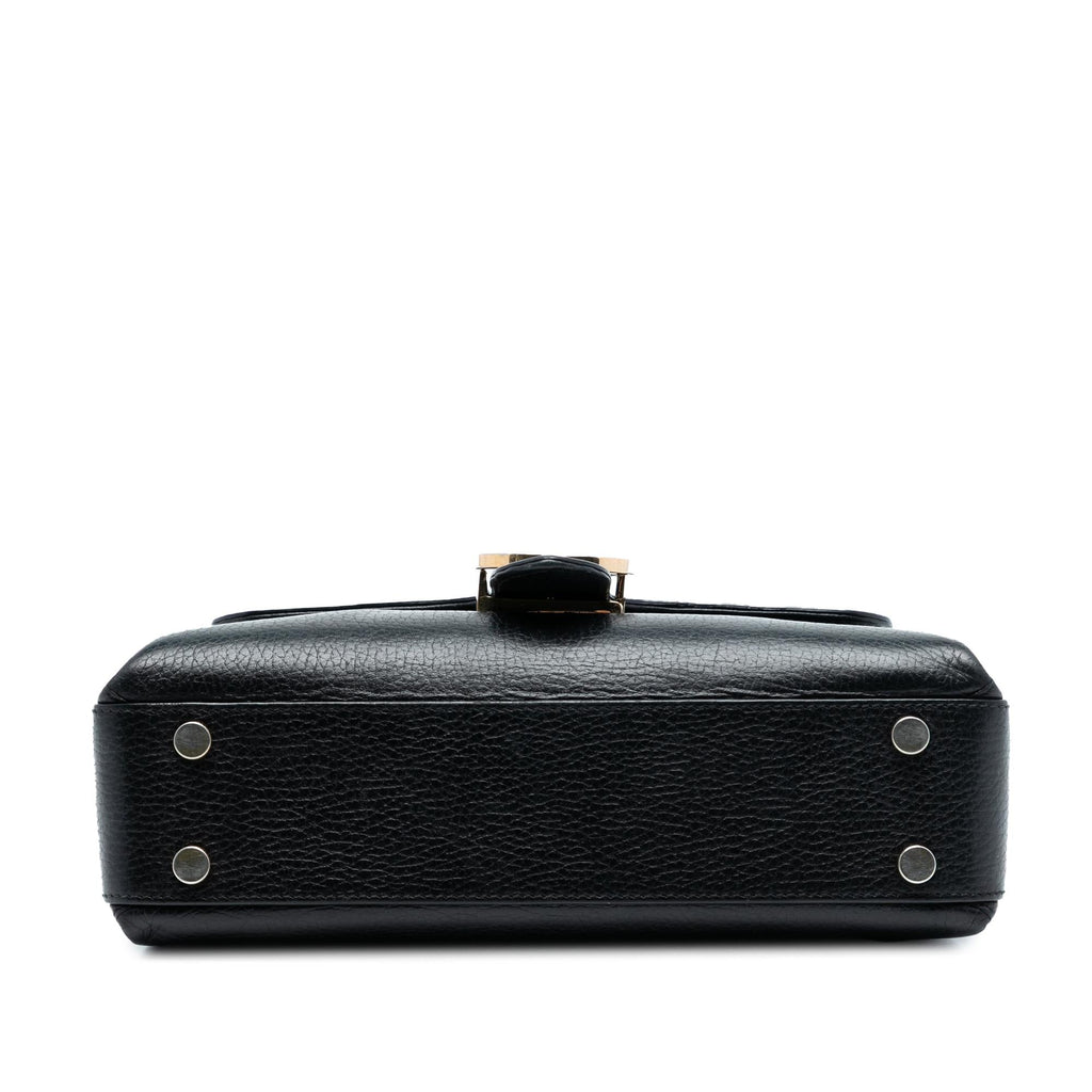 Gucci Small Dollar Calf Interlocking G Satchel