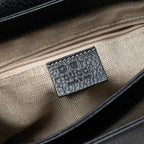Gucci Small Dollar Calf Interlocking G Satchel