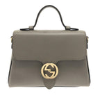 Gucci Small Dollar Calf Interlocking G Top Handle (SHG-XhsO8p)