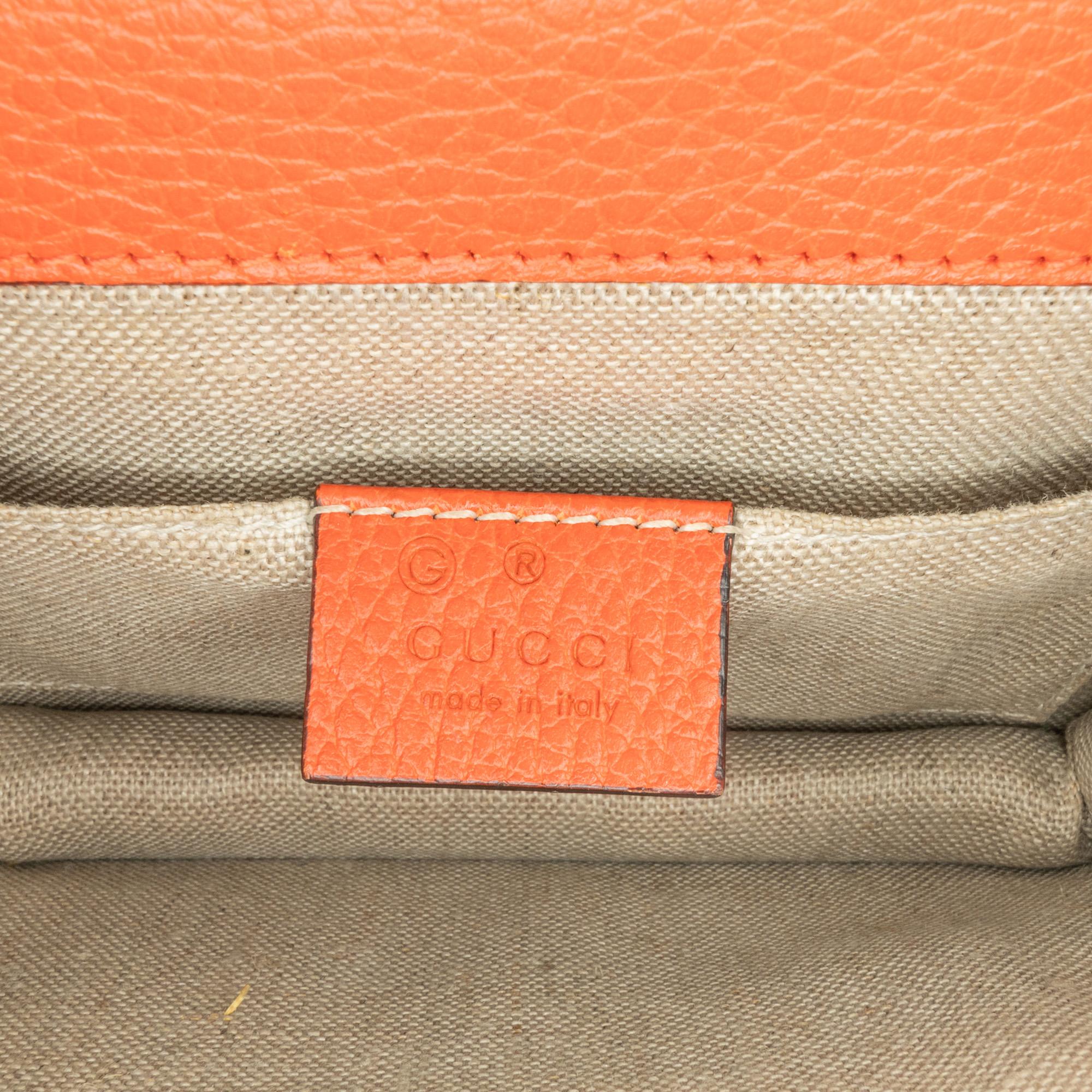 Gucci Small Dollar Calfskin Interlocking G Crossbody