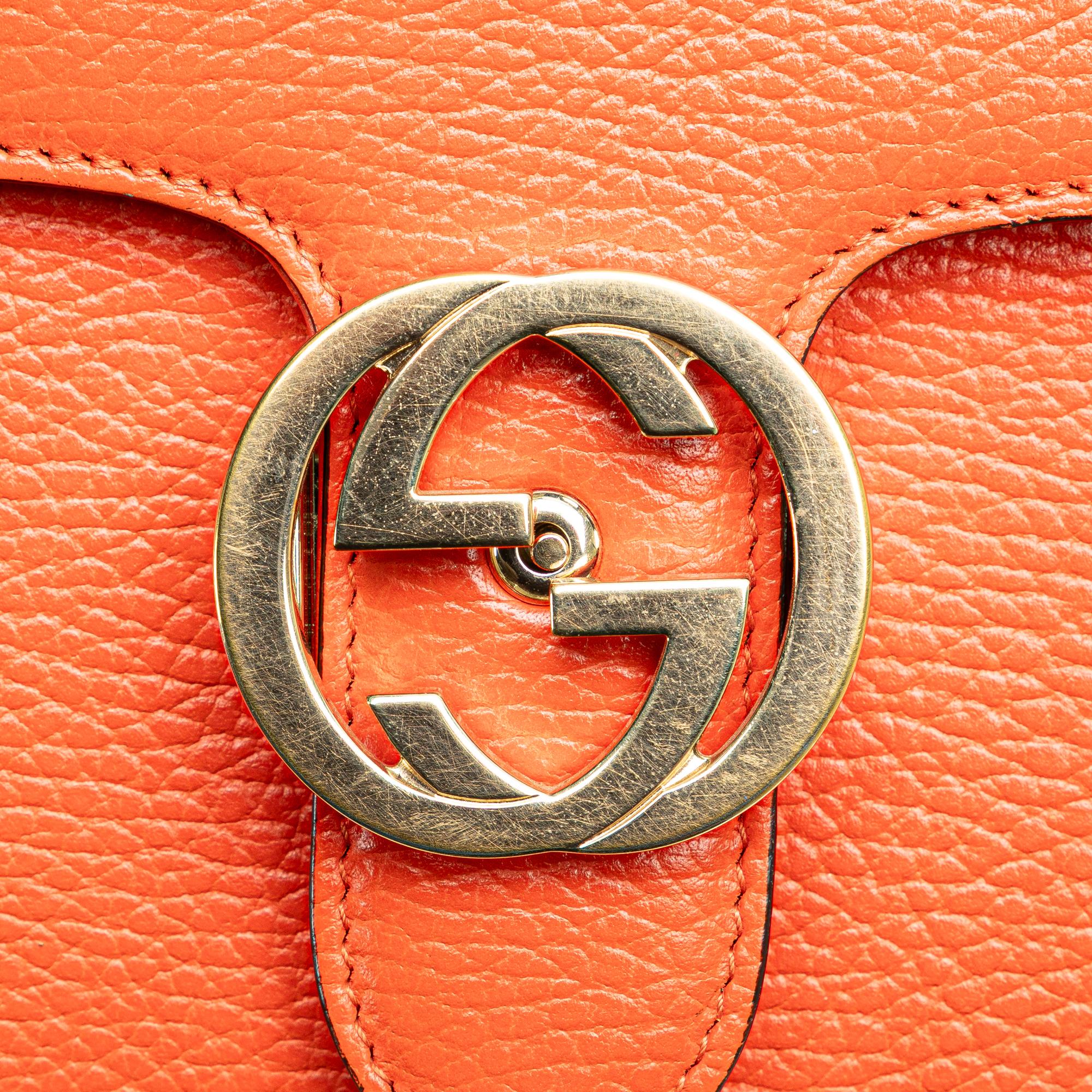 Gucci Small Dollar Calfskin Interlocking G Crossbody