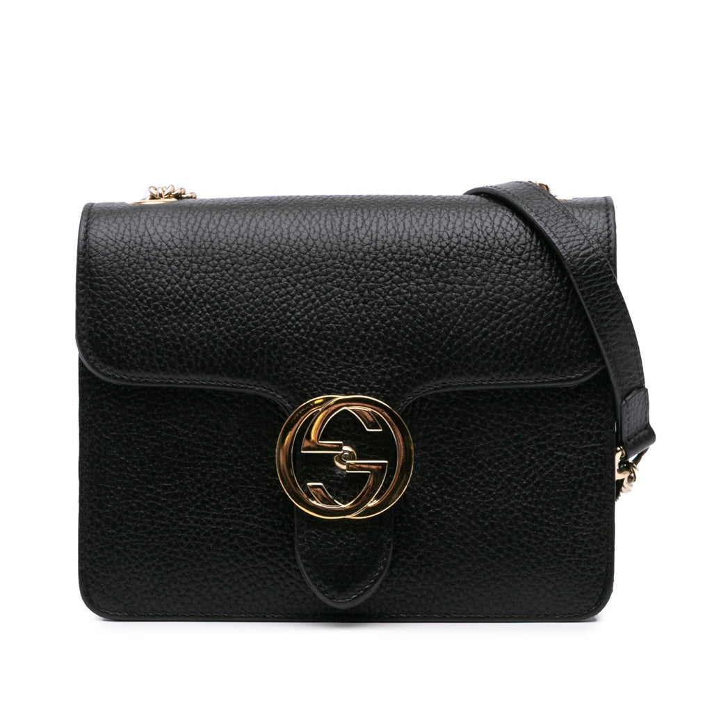 Gucci Small Dollar Calfskin Interlocking G Crossbody