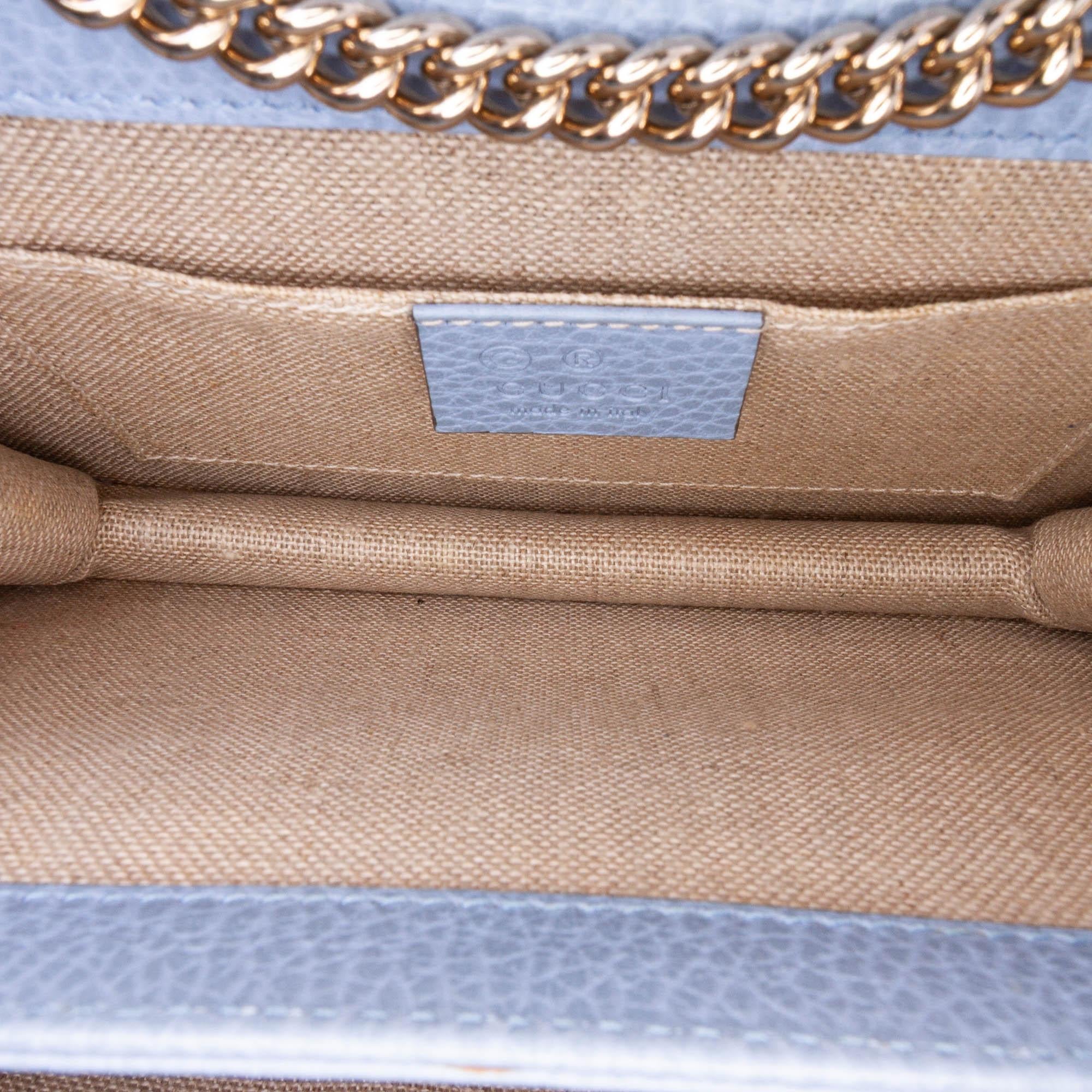 Gucci Small Dollar Calfskin Interlocking G Crossbody