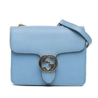 Gucci Small Dollar Calfskin Interlocking G Crossbody