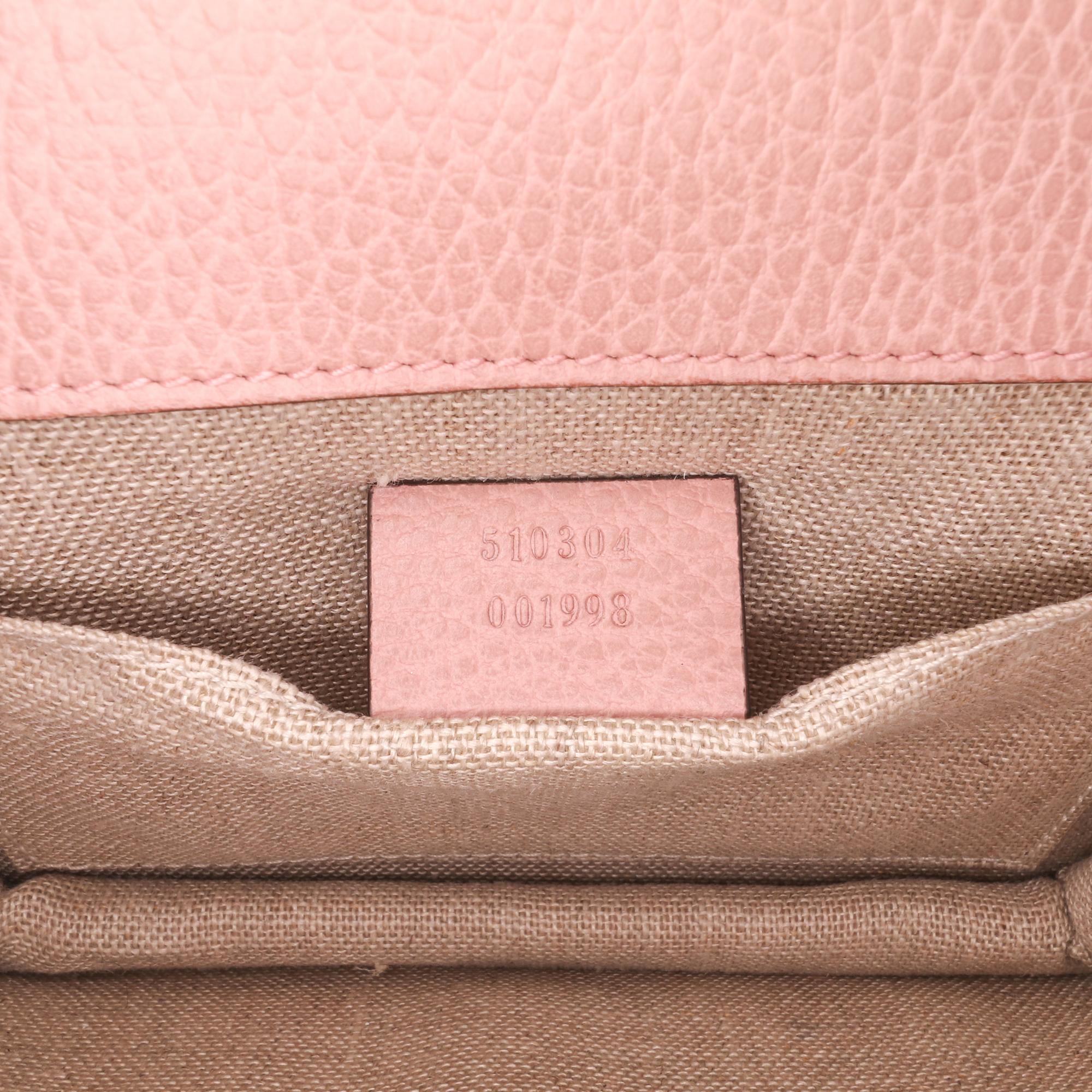 Gucci Small Dollar Calfskin Interlocking G Crossbody