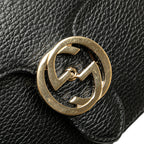 Gucci Small Dollar Calfskin Interlocking G Crossbody
