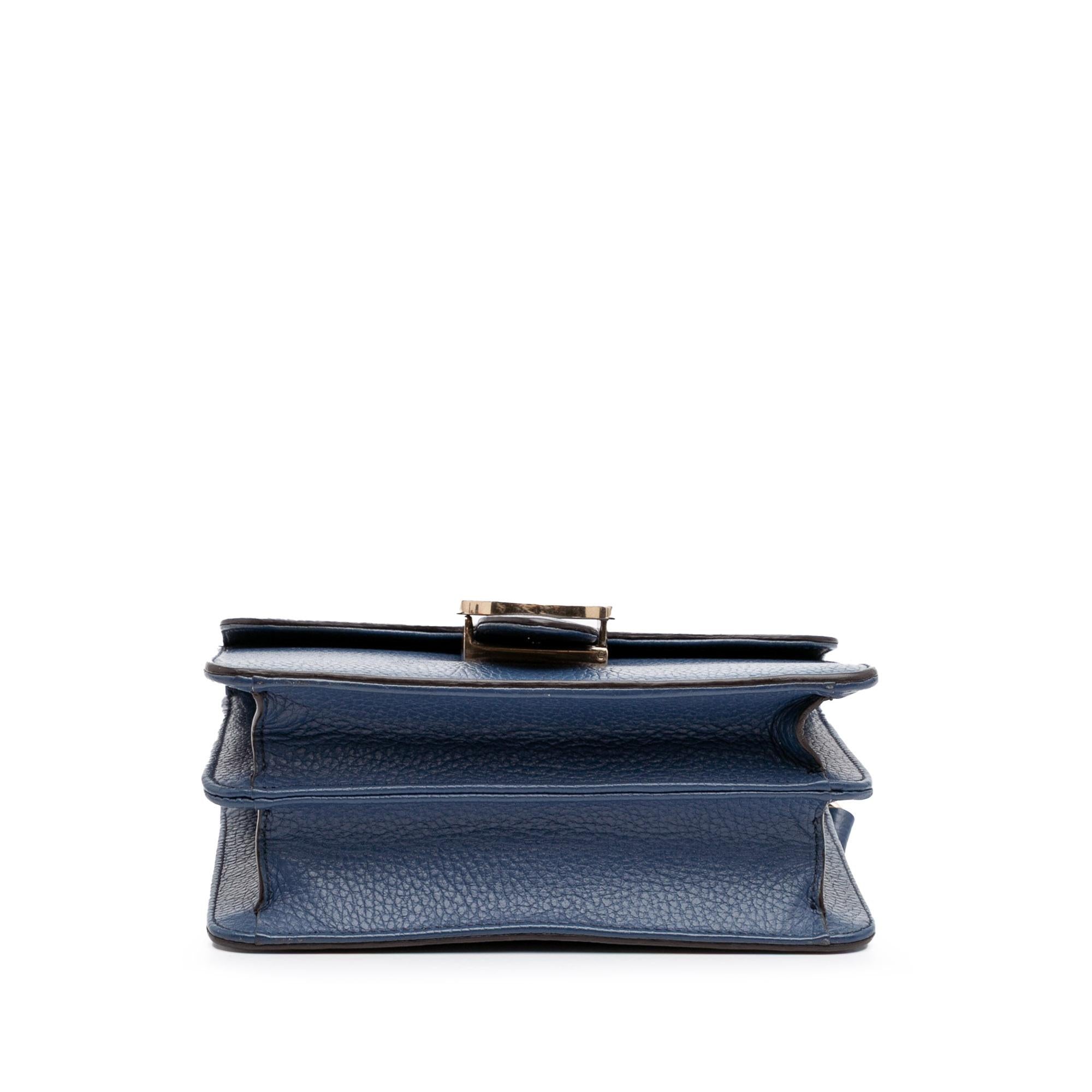 Gucci Small Dollar Calfskin Interlocking G Crossbody