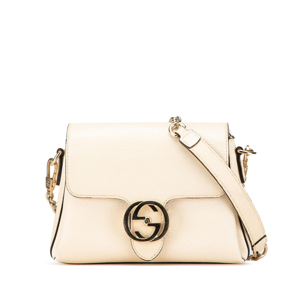 Gucci Small Dollar Calfskin Interlocking G Crossbody
