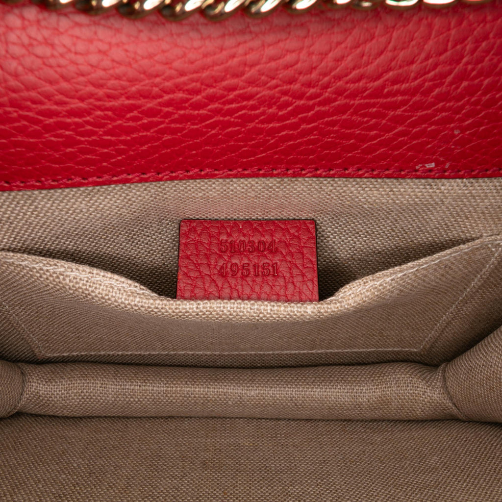 Gucci Small Dollar Calfskin Interlocking G Crossbody