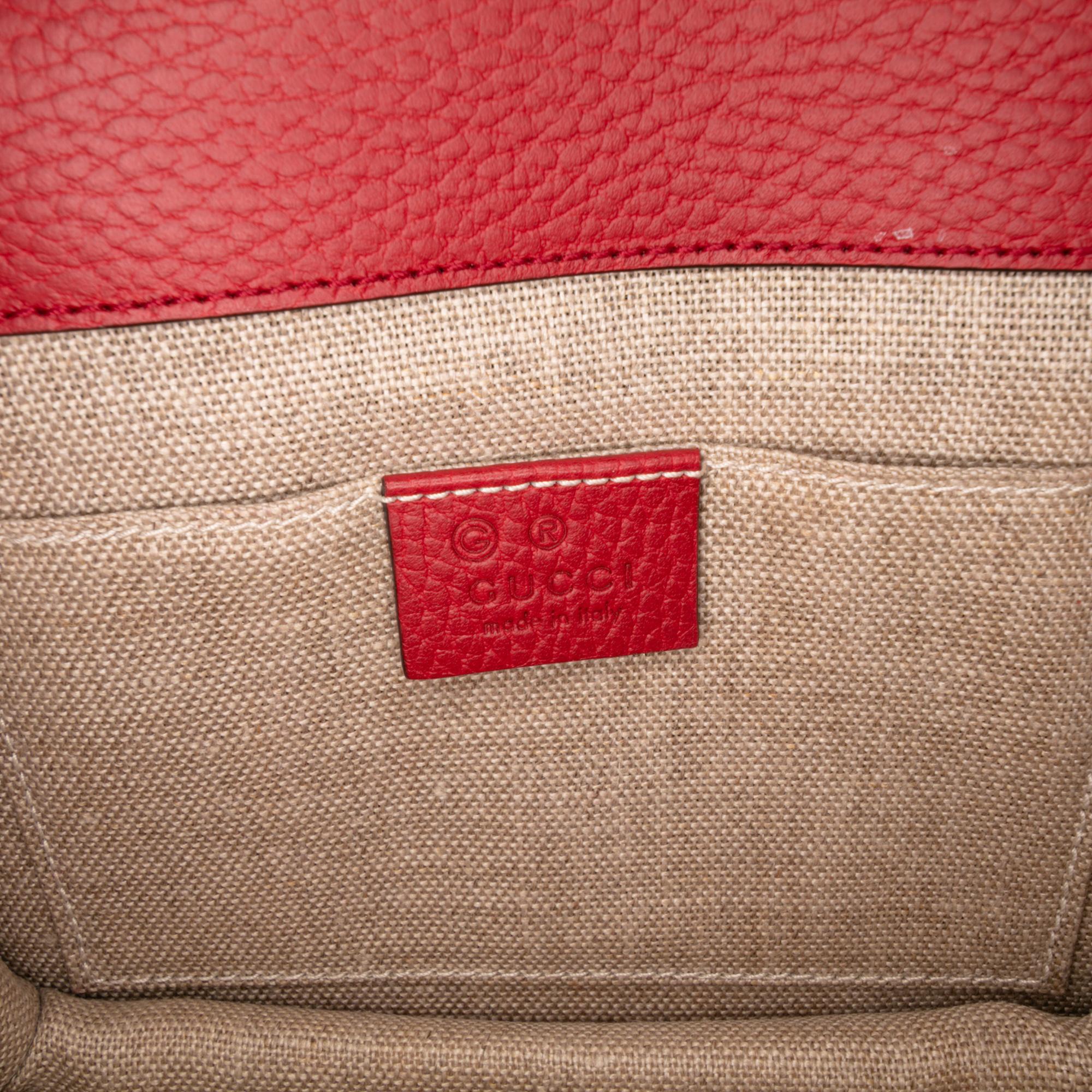 Gucci Small Dollar Calfskin Interlocking G Crossbody