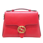 Gucci Small Dollar Interlocking G Satchel (SHG-HxRB3h)