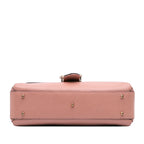 Gucci Small Dollar Leather Interlocking G Satchel