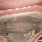Gucci Small Dollar Leather Interlocking G Satchel