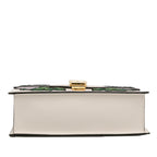 Gucci Small Floral Embroidered Sylvie Crossbody Bag (SHG-f7H54f)
