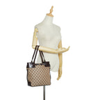 Gucci Small GG Canvas Belt Tote (SHG-Ri4jER)