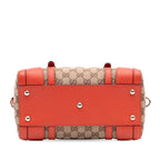 Gucci Small GG Canvas Belted Satchel