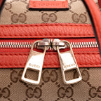 Gucci Small GG Canvas Belted Satchel