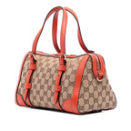 Gucci Small GG Canvas Belted Satchel