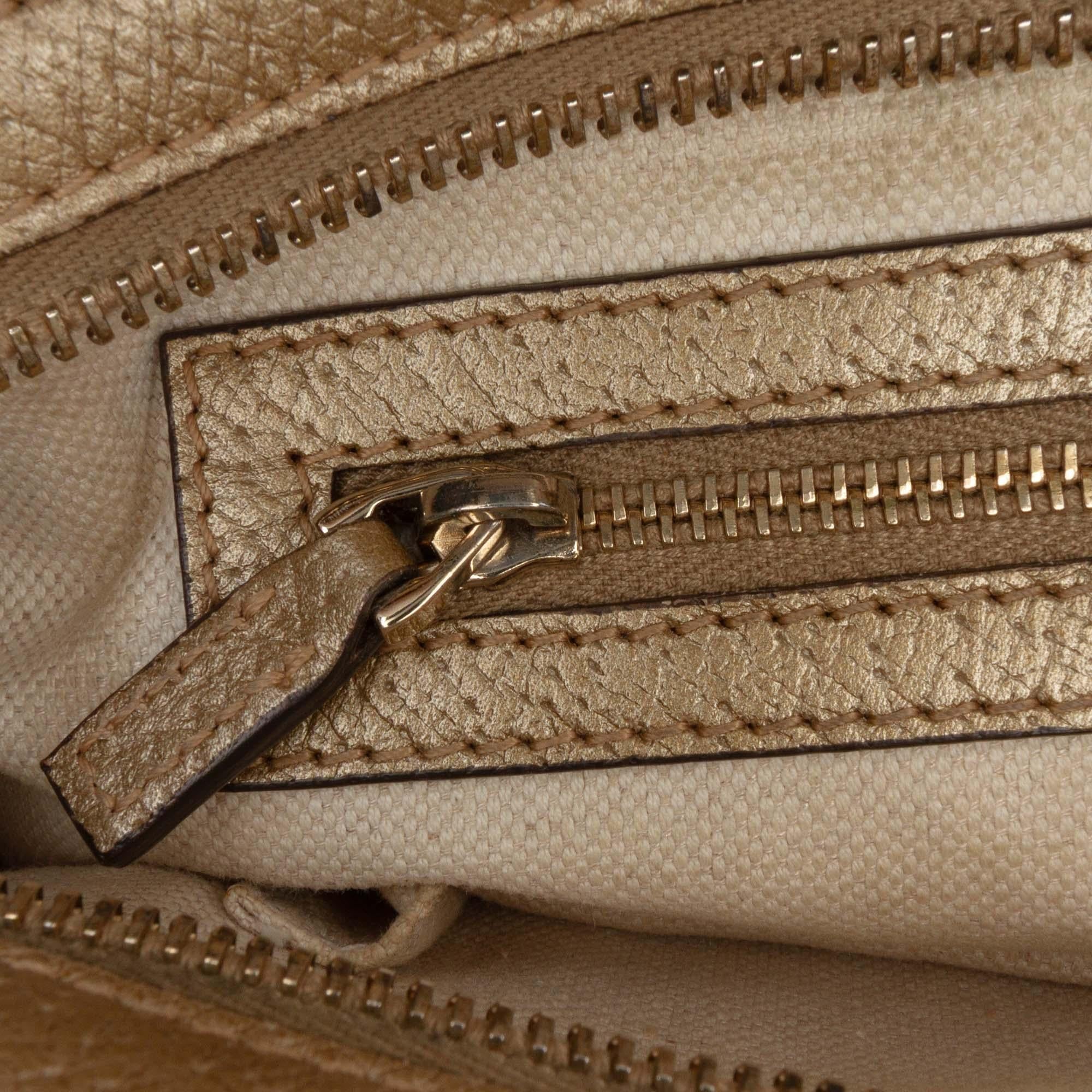 Gucci Small GG Canvas Bree Satchel