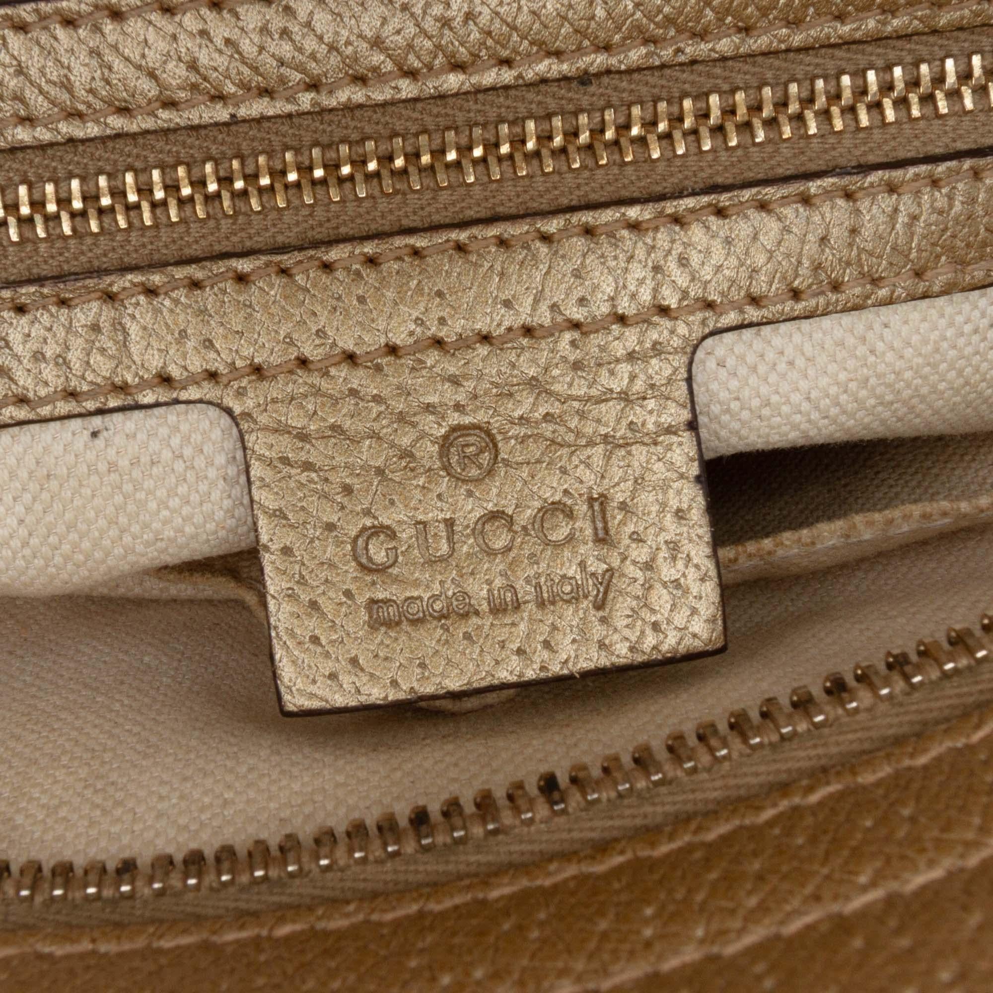 Gucci Small GG Canvas Bree Satchel