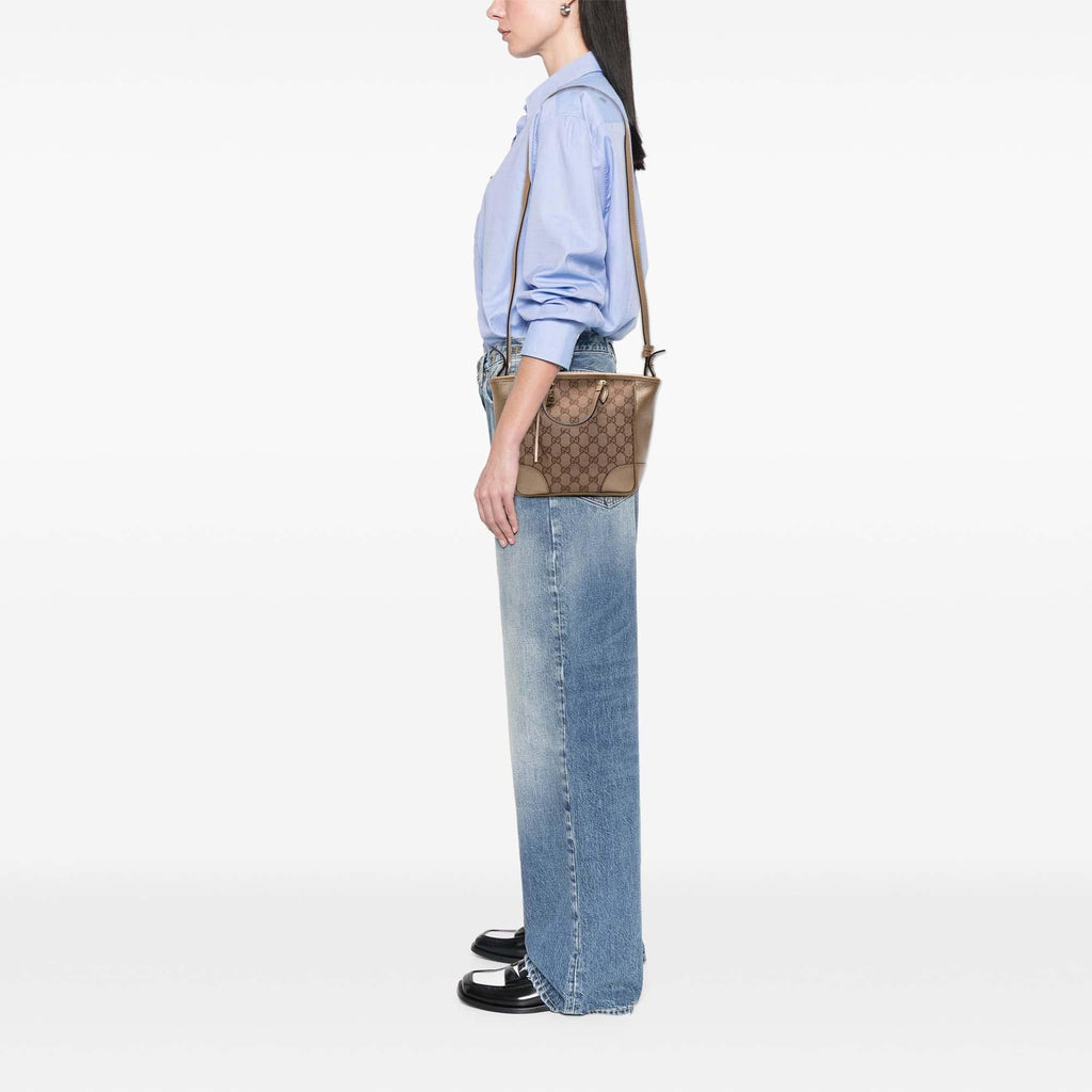 Gucci Small GG Canvas Bree Satchel