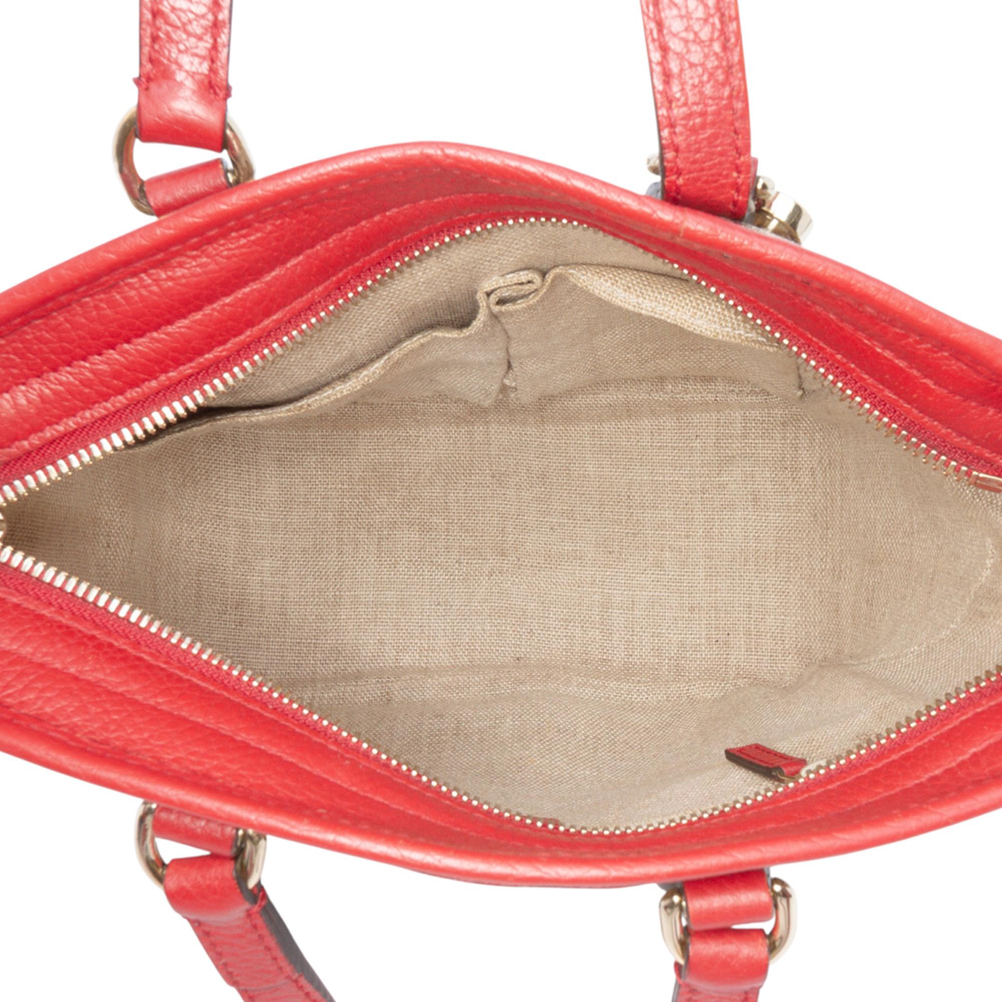 Gucci Small GG Canvas Bree Satchel