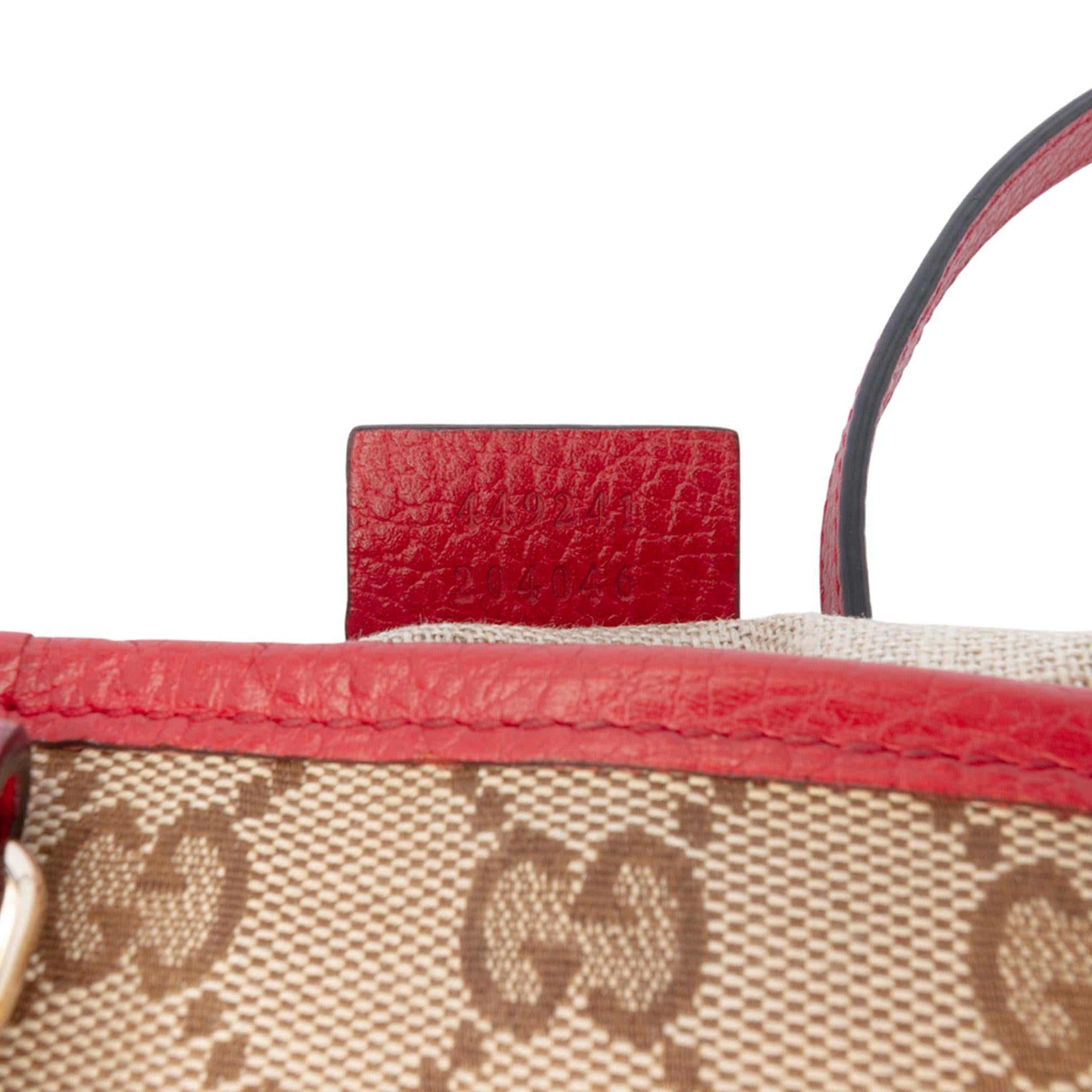 Gucci Small GG Canvas Bree Satchel