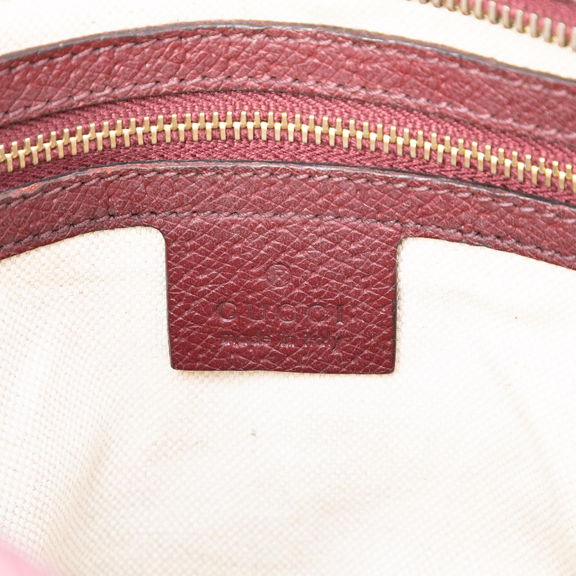 Gucci Small GG Canvas Bree Satchel