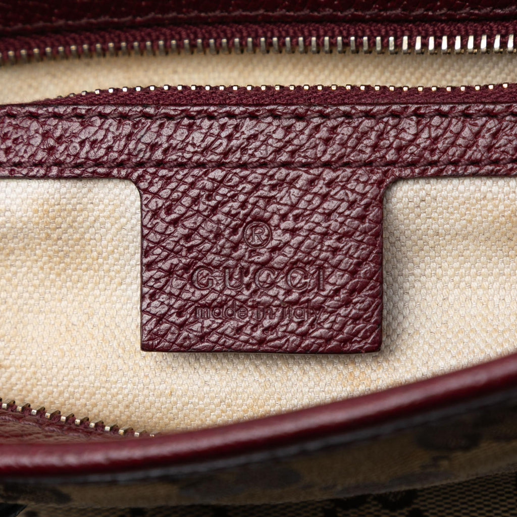 Gucci Small GG Canvas Bree Satchel