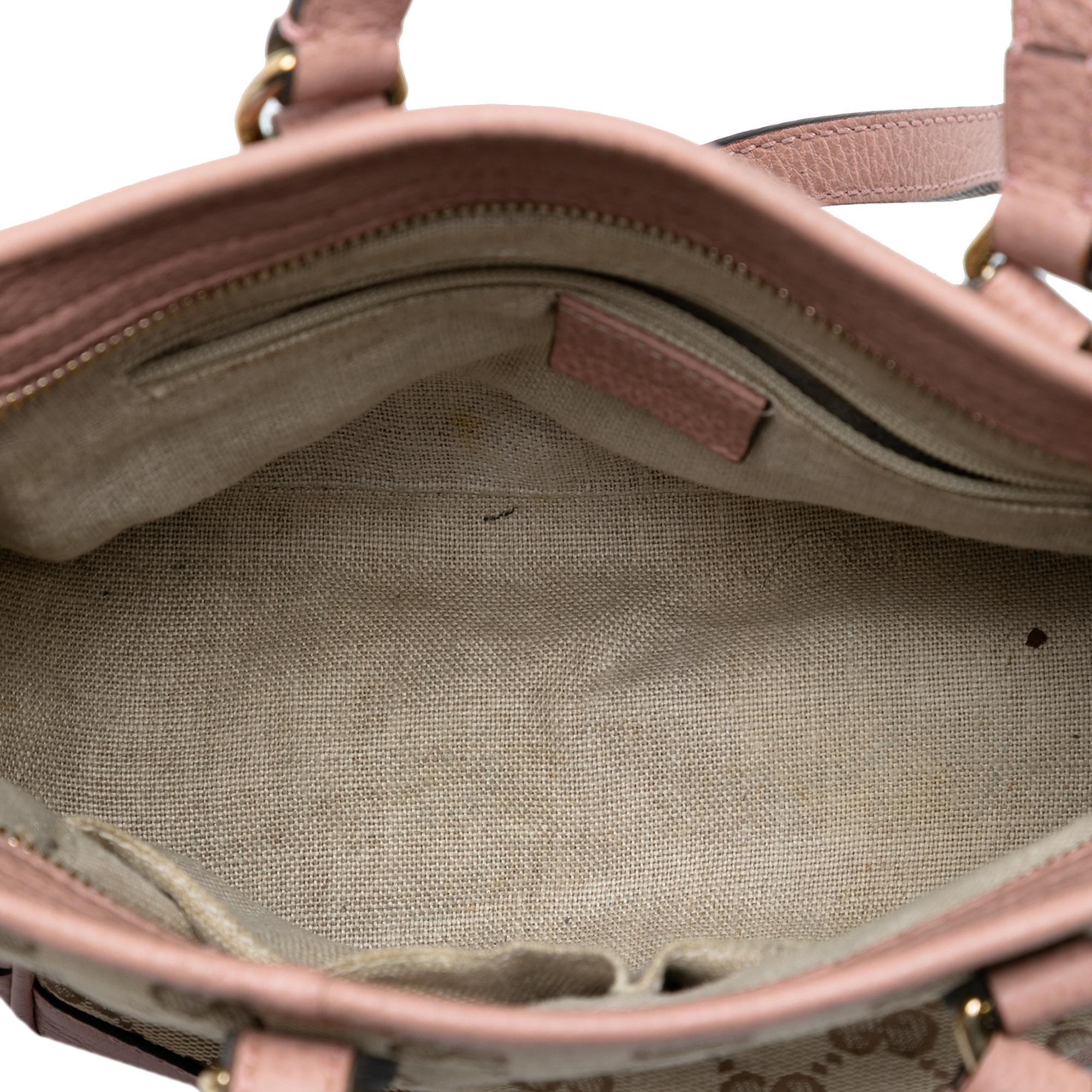 Gucci Small GG Canvas Bree Satchel