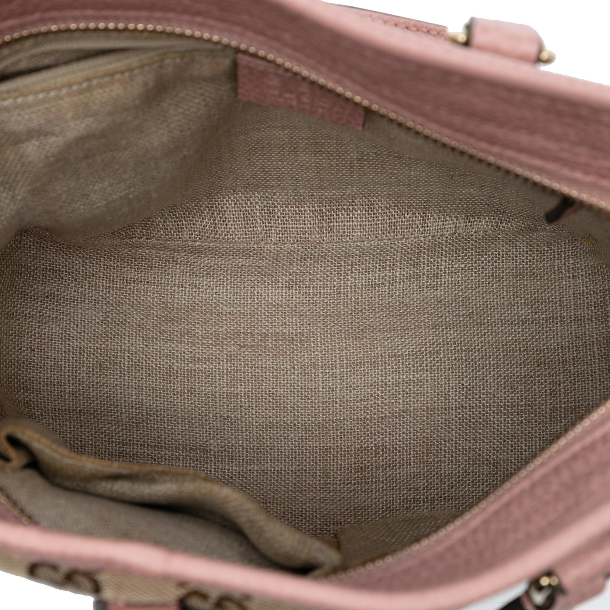 Gucci Small GG Canvas Bree Satchel