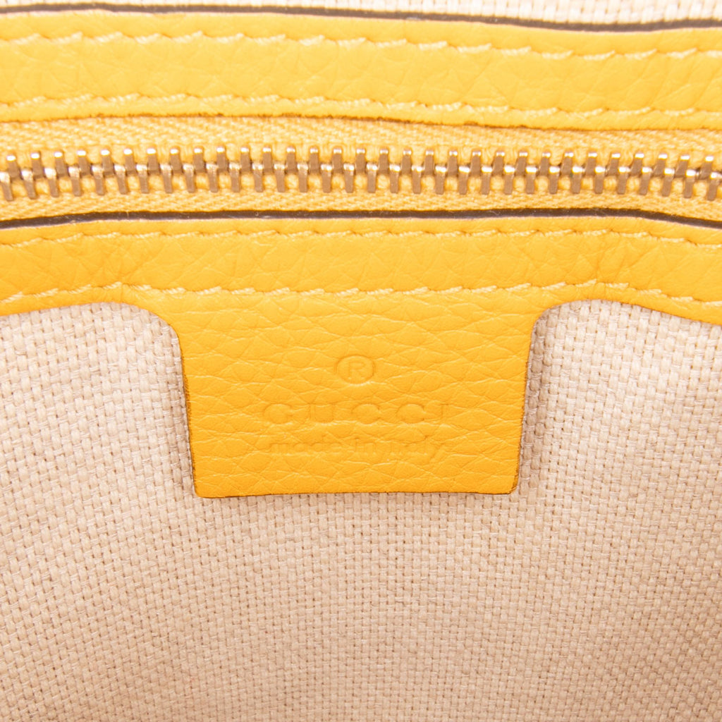 Gucci Small GG Canvas Diana Bamboo Top Handle Tote