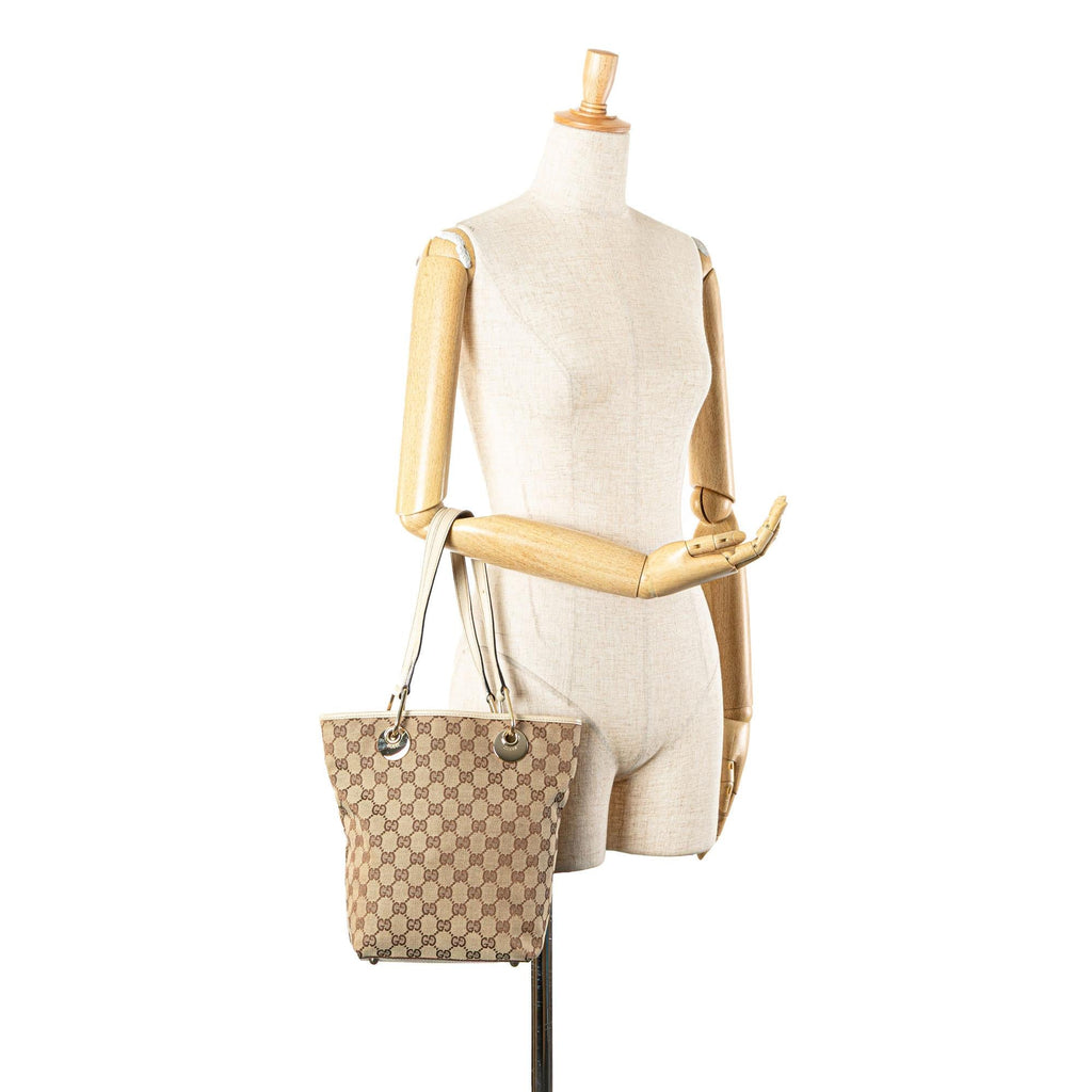 Gucci Small GG Canvas Eclipse Tote