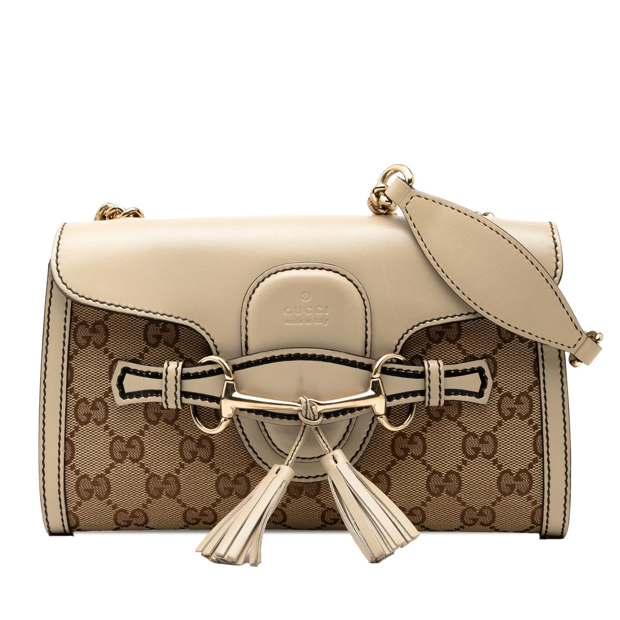 Gucci Small GG Canvas Emily Crossbody