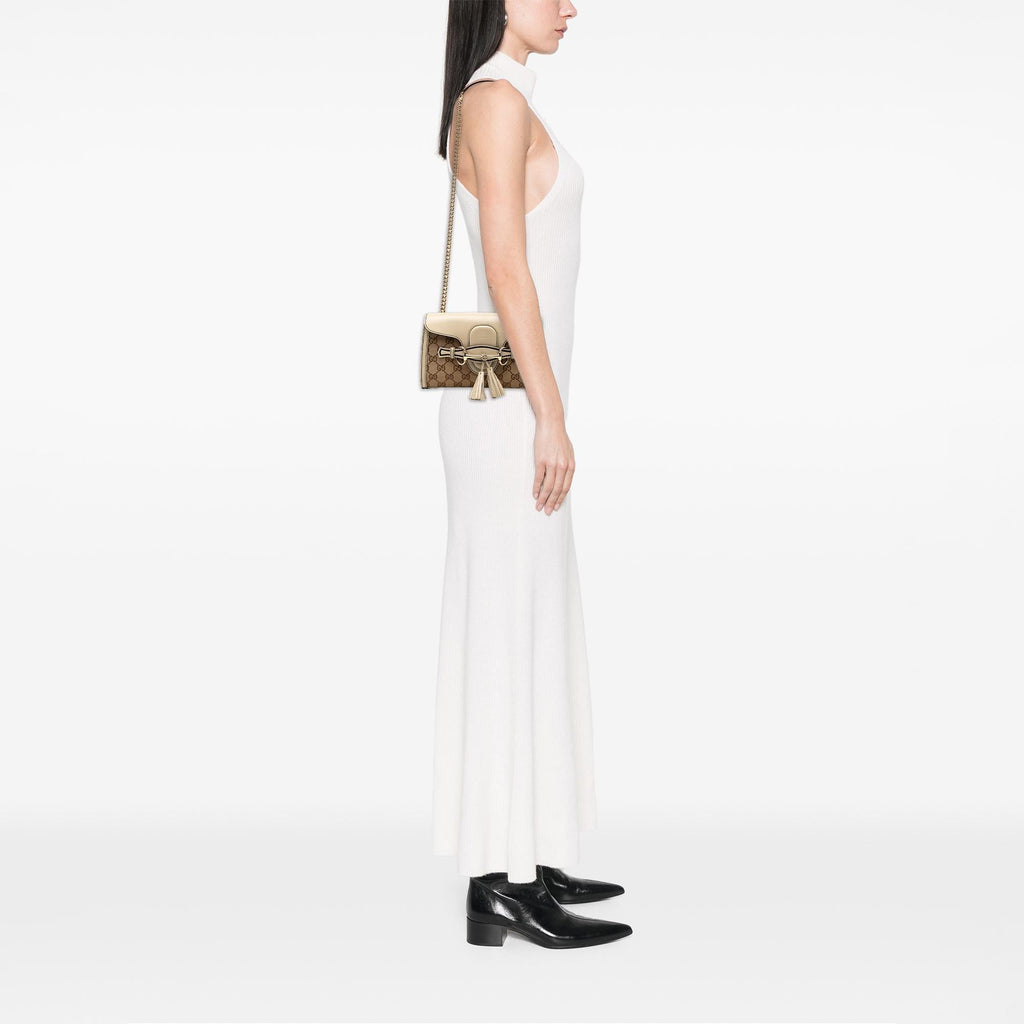 Gucci Small GG Canvas Emily Crossbody