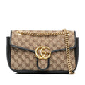 Gucci Small GG Canvas GG Marmont Crossbody