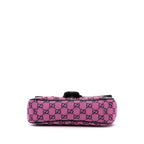 Gucci Small GG Canvas GG Marmont Crossbody