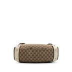 Gucci Small GG Canvas Horsebit Pelham Shoulder Bag