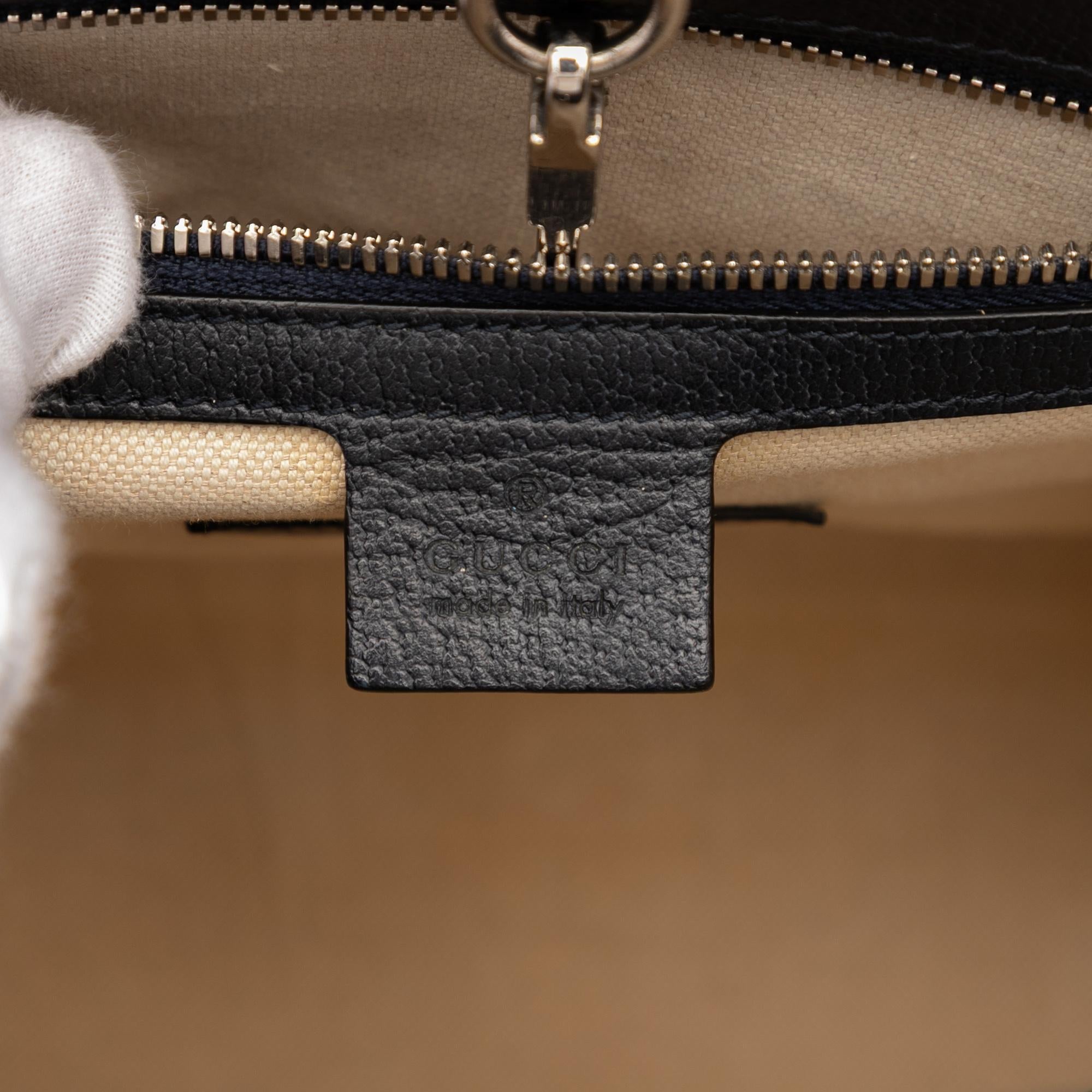 Gucci Small GG Canvas Interlocking G Tote